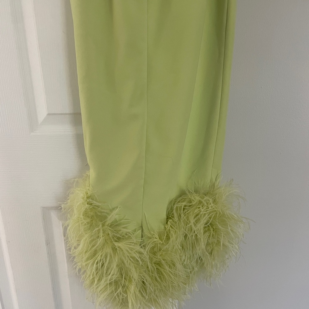 House of cb Alessia feather dress - Picture 7 of 7